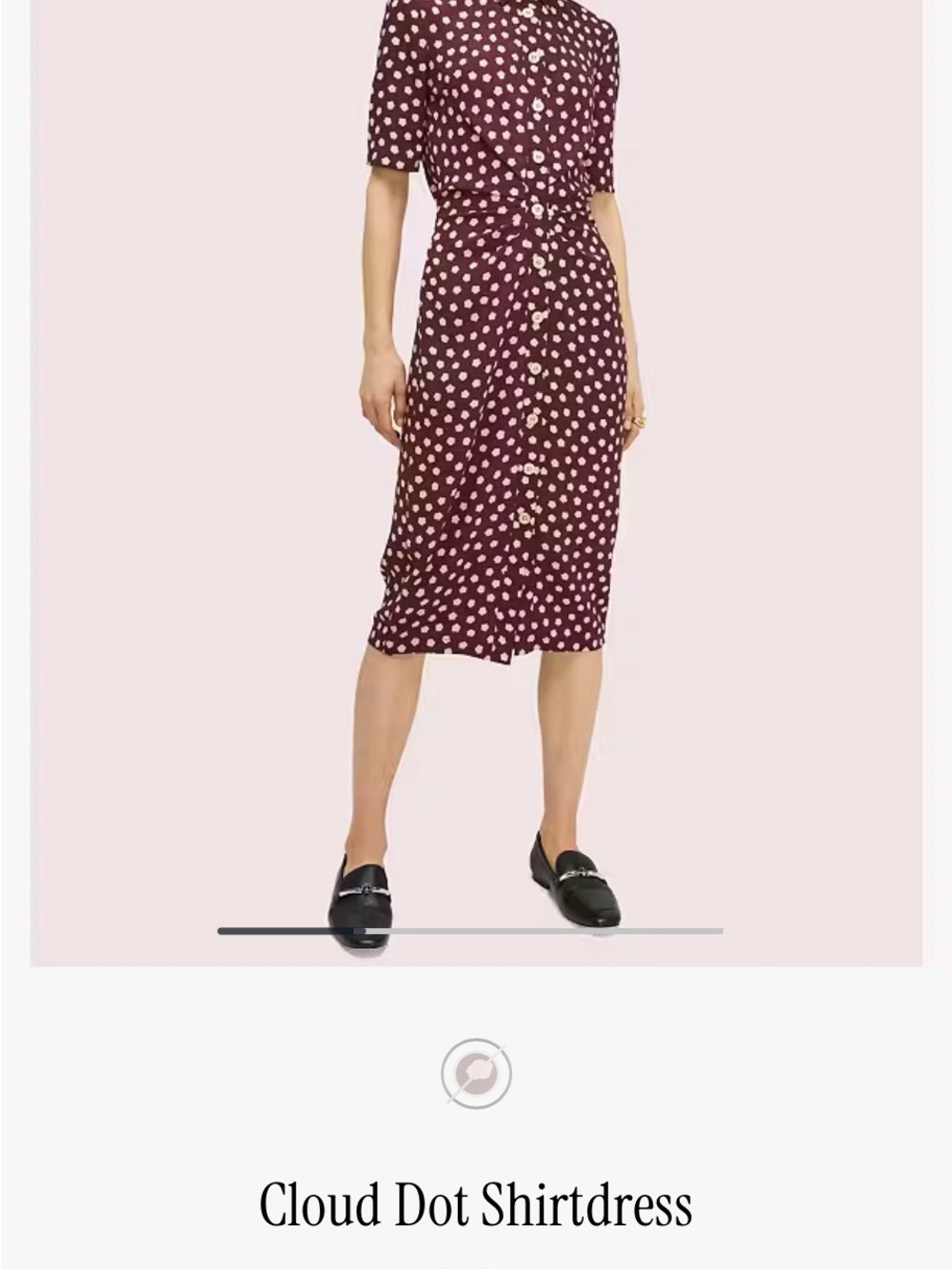 kate spade Cloud Dot Skirtdress